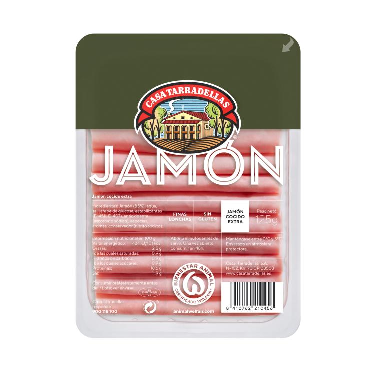 Jamón Cocido 125g