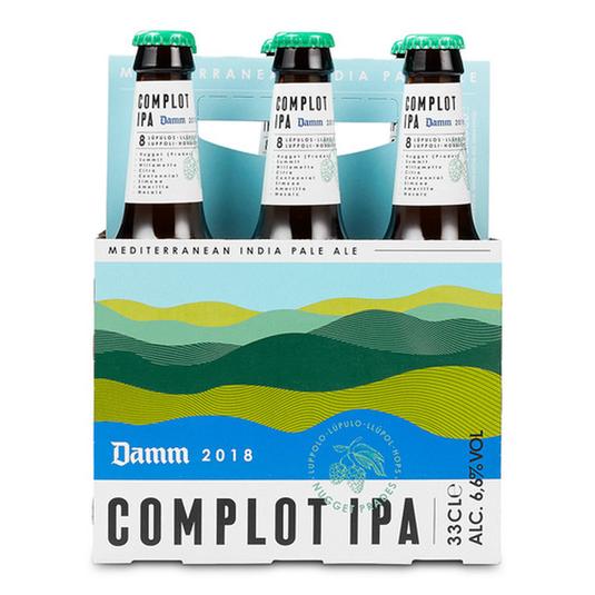 CERVEZA COMPLOT BOTELLA 33CLX6