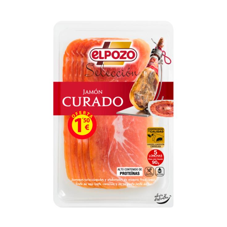 Jamón curado - El Pozo - 80g