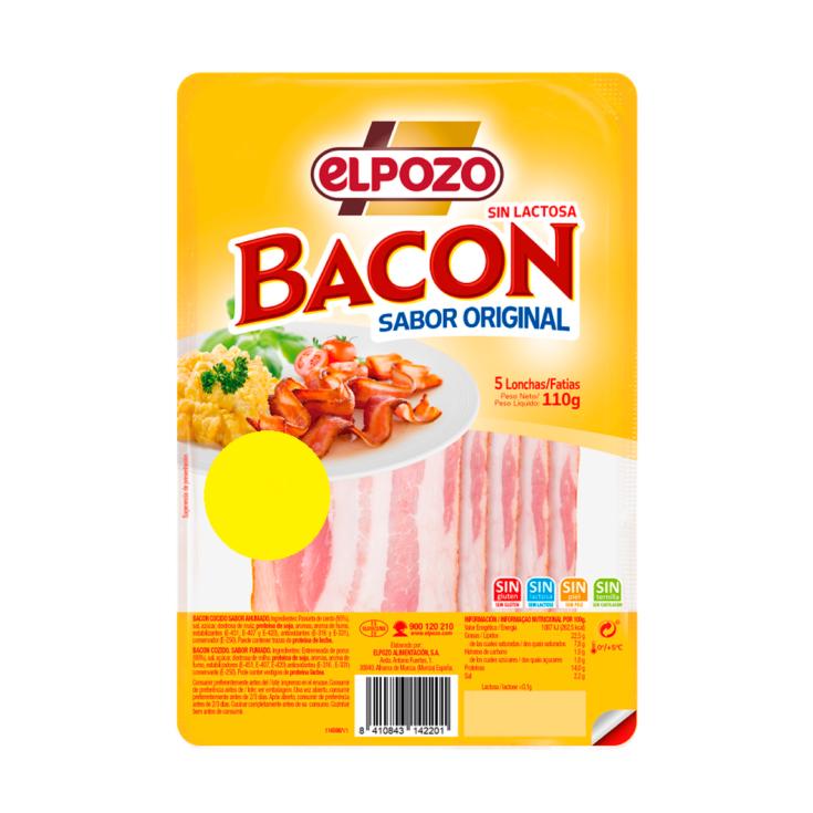 Bacón cocido lonchas El Pozo - 110g