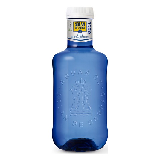 Agua Mineral Natural - Solan de Cabras - 33cl