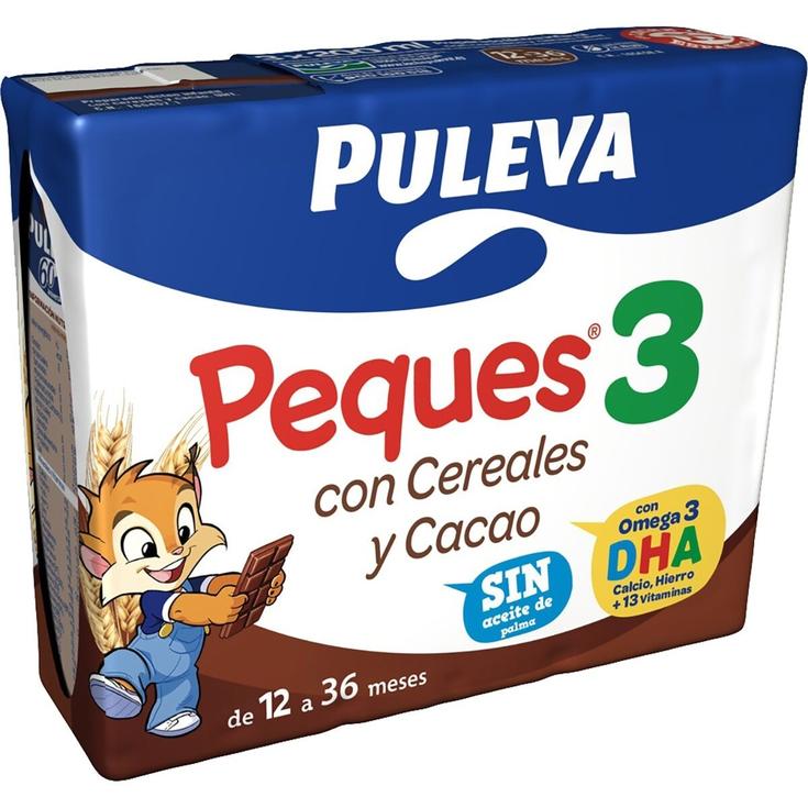 Leche con cereales y cacao de 12 a 36 meses 3x200ml