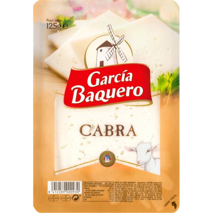 Queso de cabra en lonchas 125g