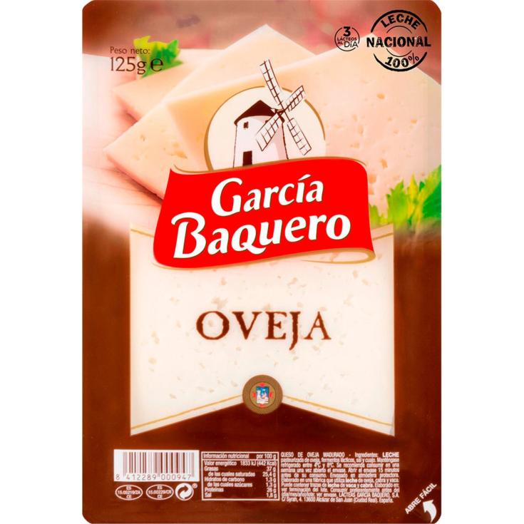 Queso en Lonchas de Oveja 125g