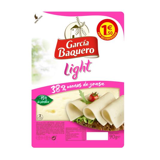 Queso mezcla madurado con leche pasteurizada light 38% 90g