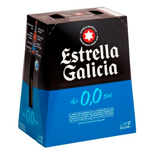 Cerveza 0,0% 6x25cl