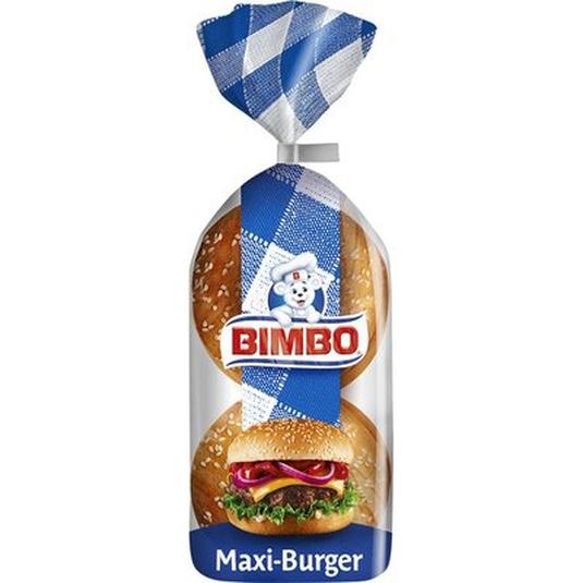 BOCATAS BIMBO MAXI BURGUER X4U