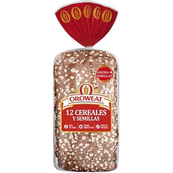 PAN DE MOLDE 12 CEREALES Y SEMILLAS - 550 G