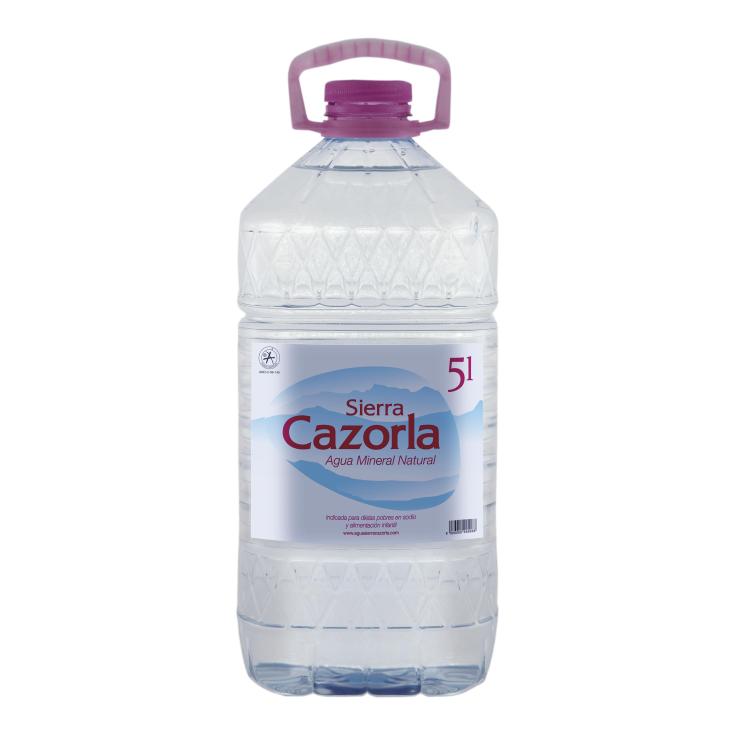 Agua mineral natural Sierra Cazorla - 5l