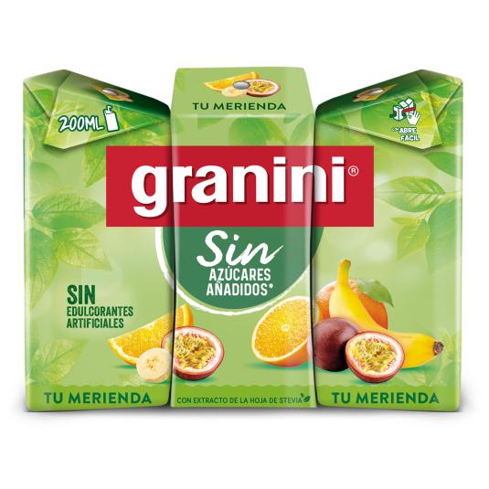 Zumo Multifrutas - Granini - 3x20cl