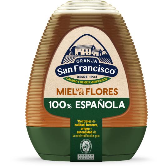 Miel de Mil flores Antigoteo Granja San Francisco - 350g