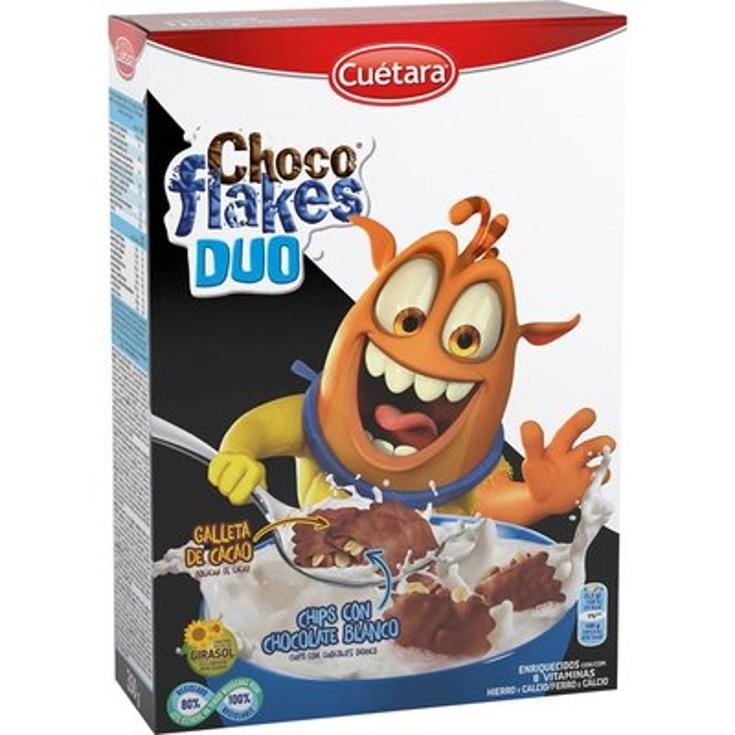 CUÉTARA CHOCO FLAKES DUO 350G