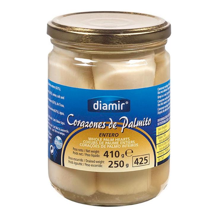 DIAMIR CORAZONES PALMITO 410GR