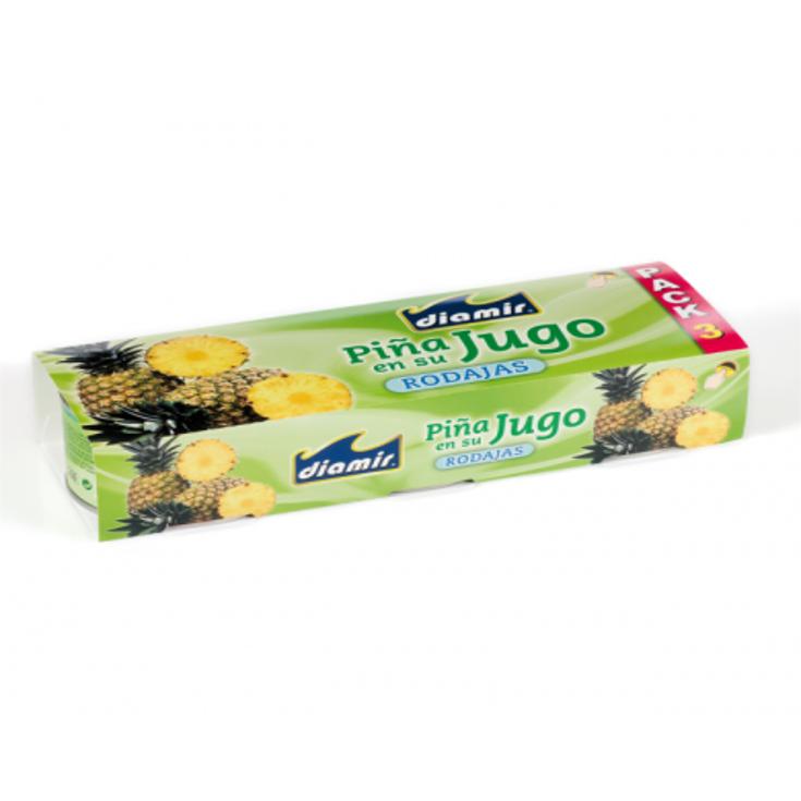 DIAMIR PIÑA EN SU JUGO 3X227G