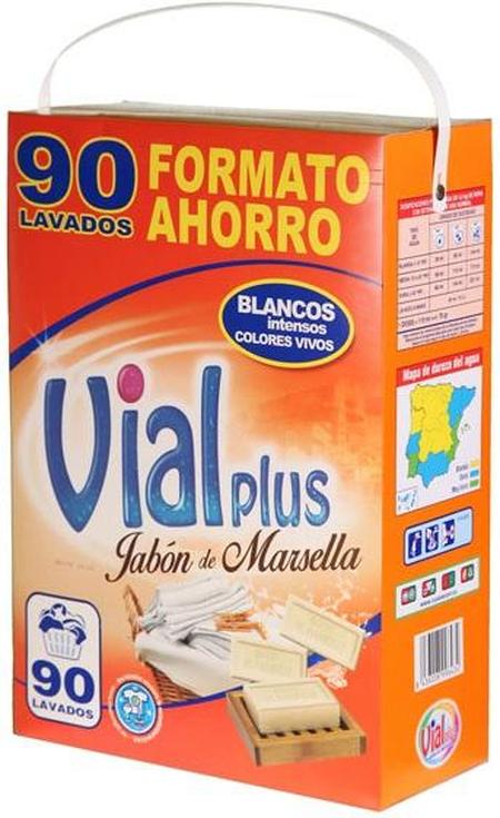 VIALPLUS Detergente en polvo Marsella 90 lavadas