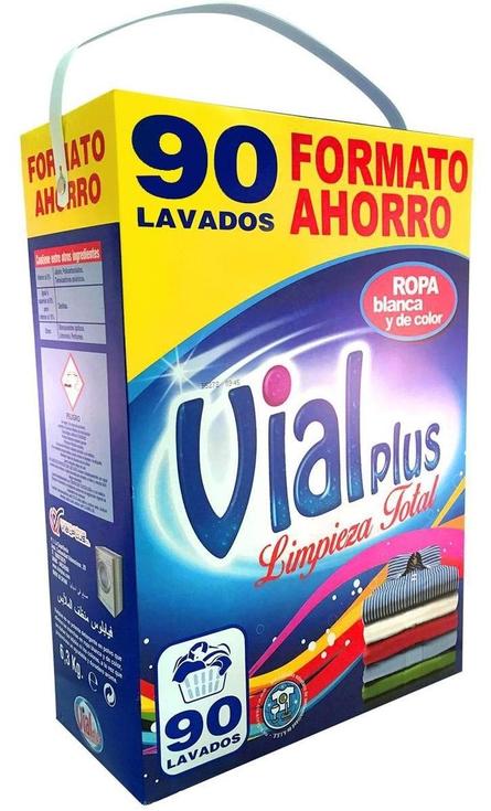 VIALPLUS Detergente en polvo Azul 90 lavadas