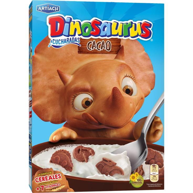 Galletas de cereales con vitaminas Artiach Dinosaurus caja 411 g