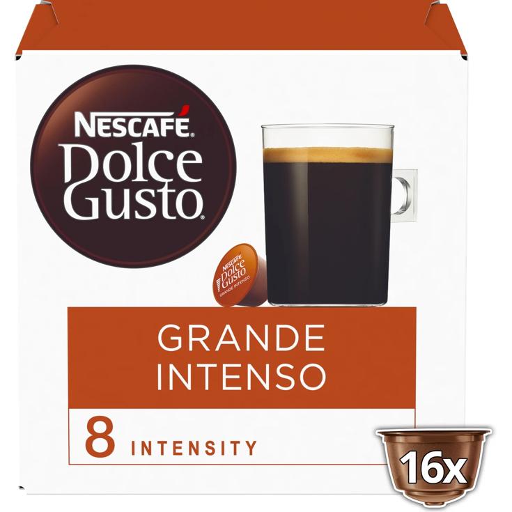 NESCAFE DOLCE GUSTO - Cápsulas de café grande intenso x 144g