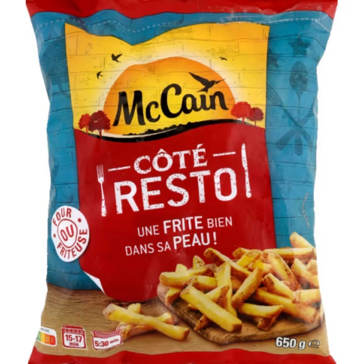 Patatas fritas con piel McCain - 650g