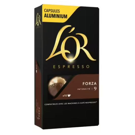 Café cápsulas forza L'Or Espresso - 10 uds