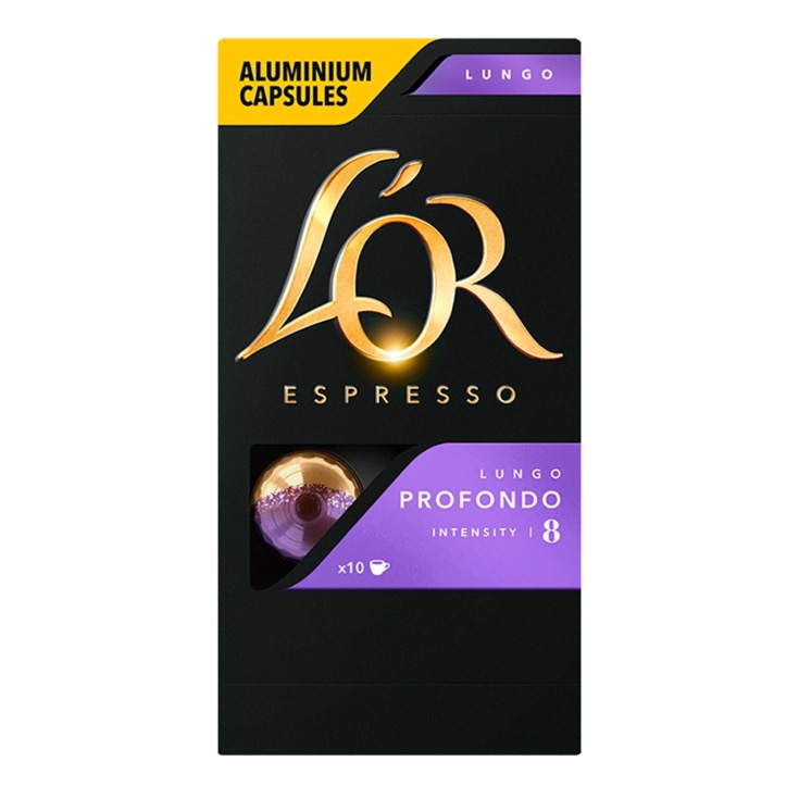 Café Espresso Lungo Profondo L'Or - 10 uds