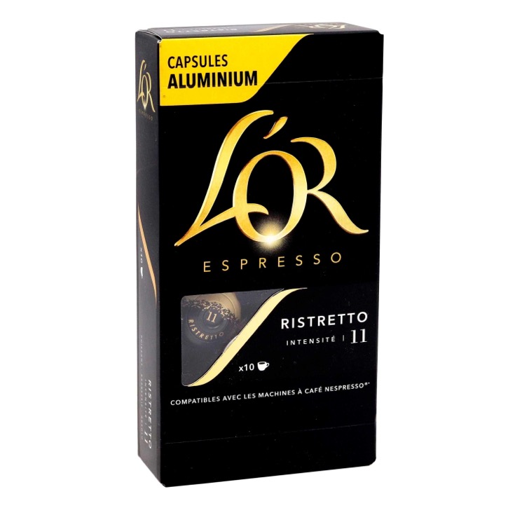 Café cápsulas ristretto 11 L'Or - 10 uds