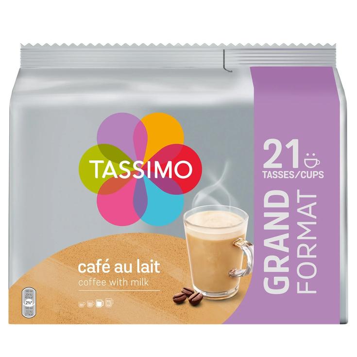 TASSIMO Café con leche monodosis 21X 242gr