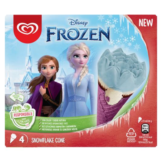 Conos de helado de leche Frozen Frigo - 4x38g