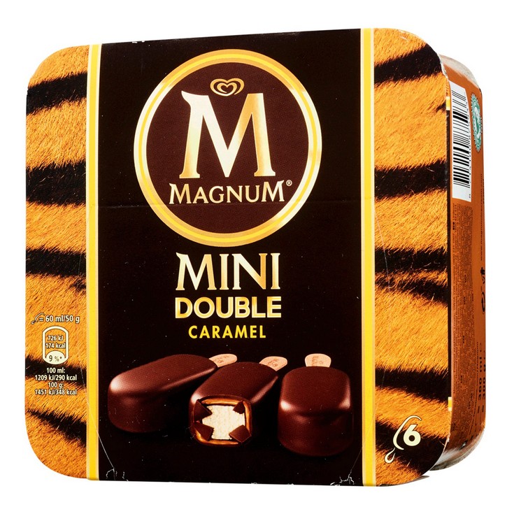 Helado Doble Caramel Mini - Magnum - 6x55ml