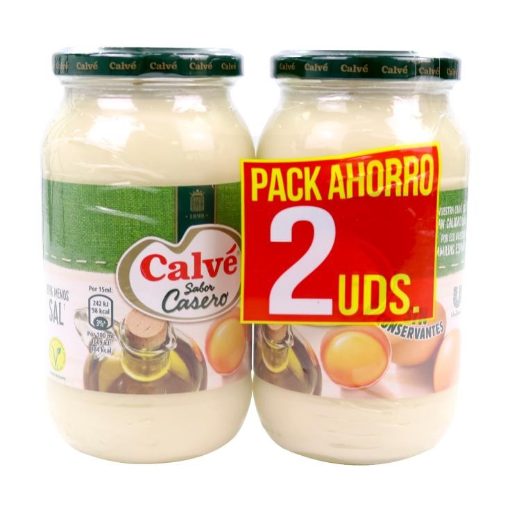 Mayonesa casera - Calvé - 2x430ml