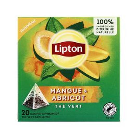 LIPTON TÉ VERDE MANGO/ALBARICOQUE X20S